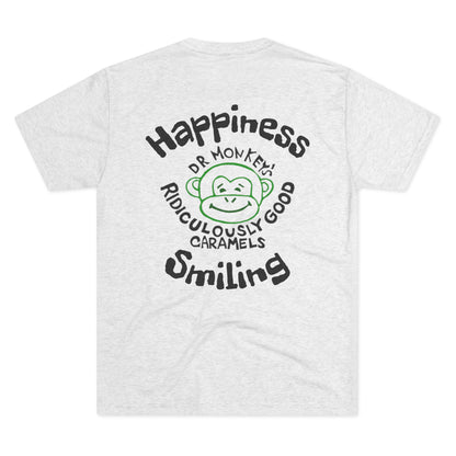 Dr. Monkey's Happiness Tee, Fun Graphic Shirt for Gift, Casual Wear, Summer Style, Birthday Gift, Positive Vibes