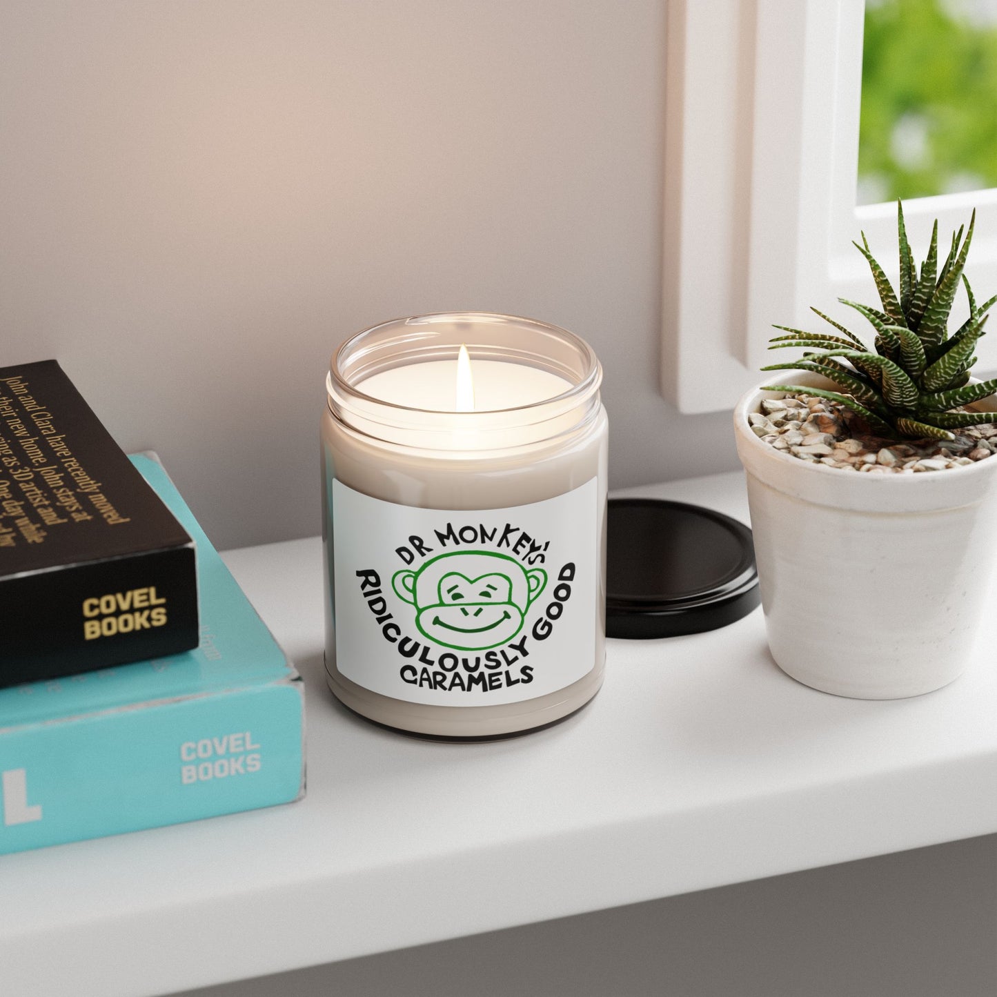 Caramel Soy Candle — “Dr. Monkey’s Ridiculously Good Caramels” 9oz