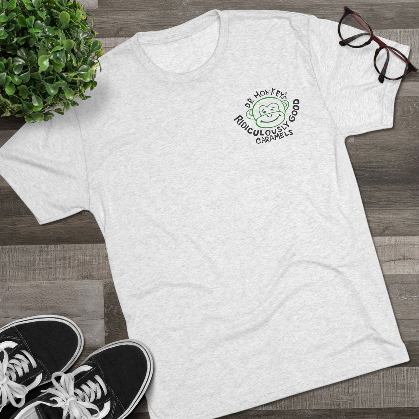 Dr. Monkey's Happiness Tee, Fun Graphic Shirt for Gift, Casual Wear, Summer Style, Birthday Gift, Positive Vibes
