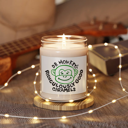Caramel Soy Candle — “Dr. Monkey’s Ridiculously Good Caramels” 9oz