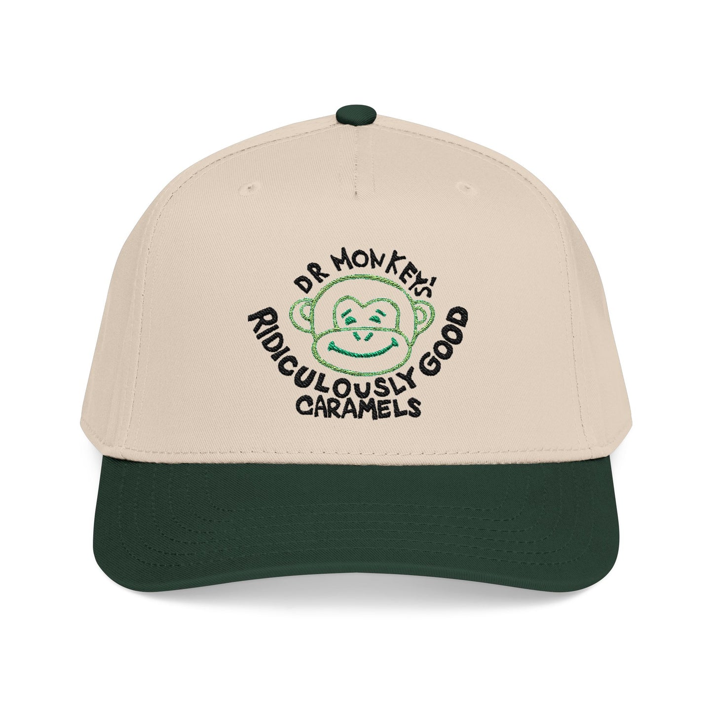 Mid Profile Baseball Cap (Embroidery)