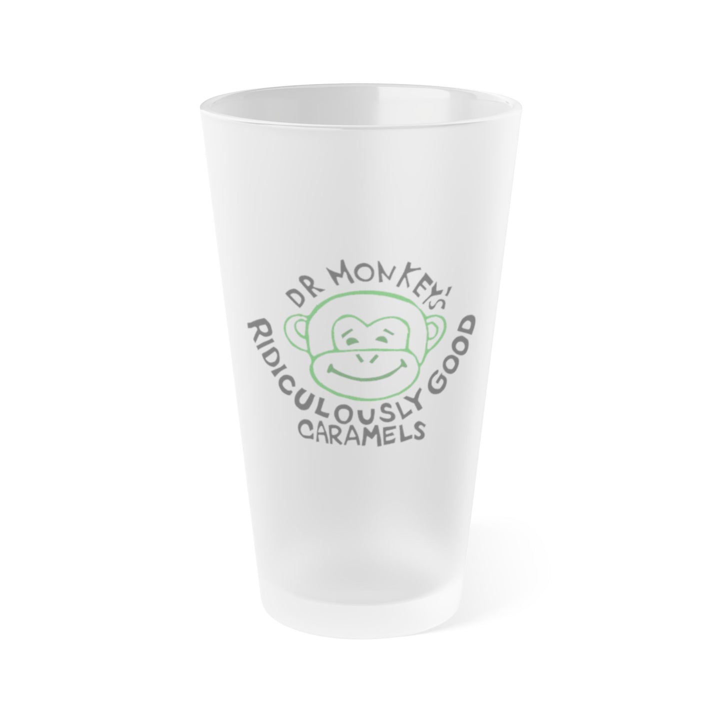 Frosted Pint Glass, 16oz