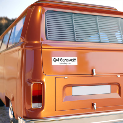 Got Caramel? Bumper Sticker Vinyl Decal