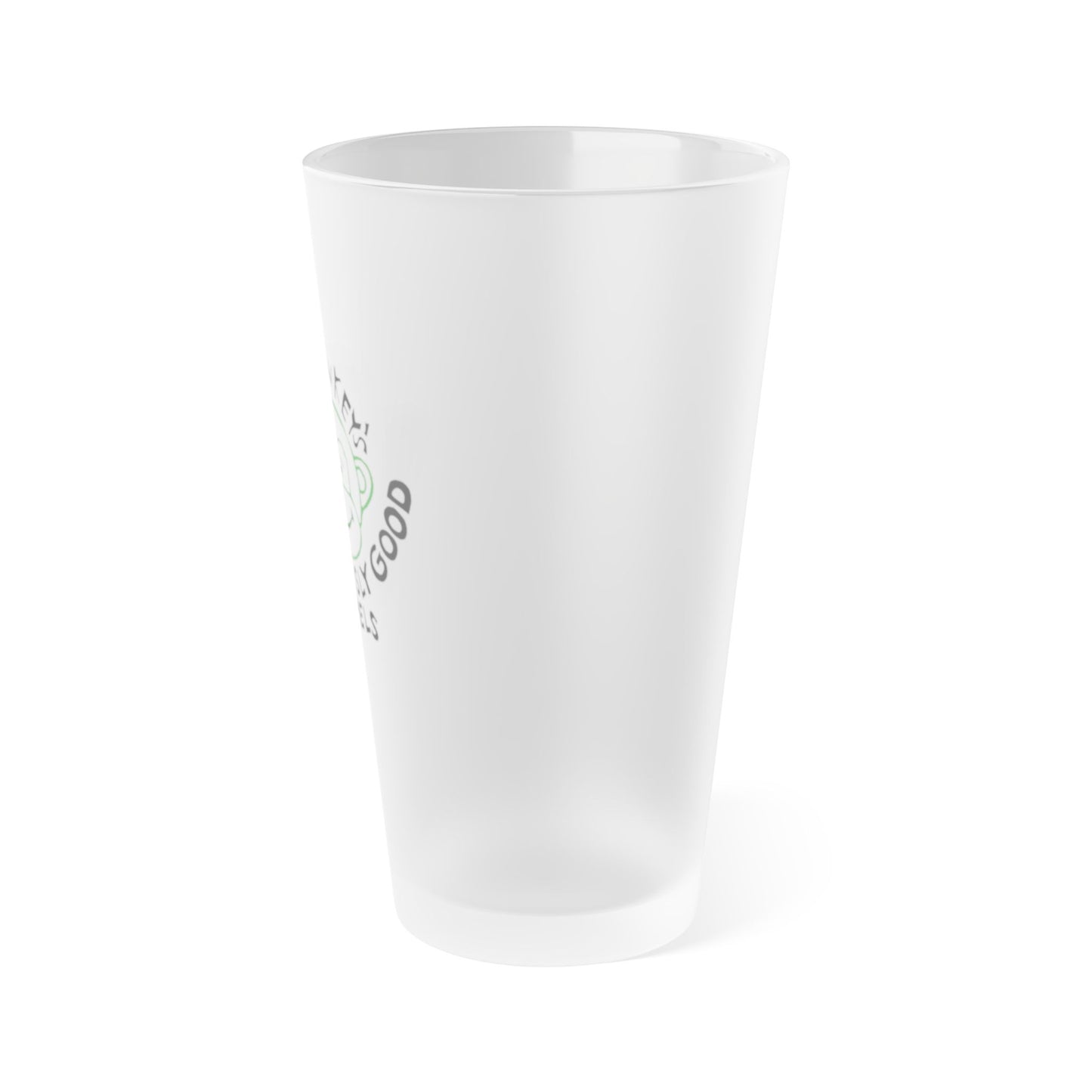 Frosted Pint Glass, 16oz